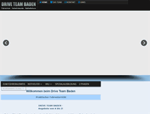 Tablet Screenshot of driveteambaden.ch